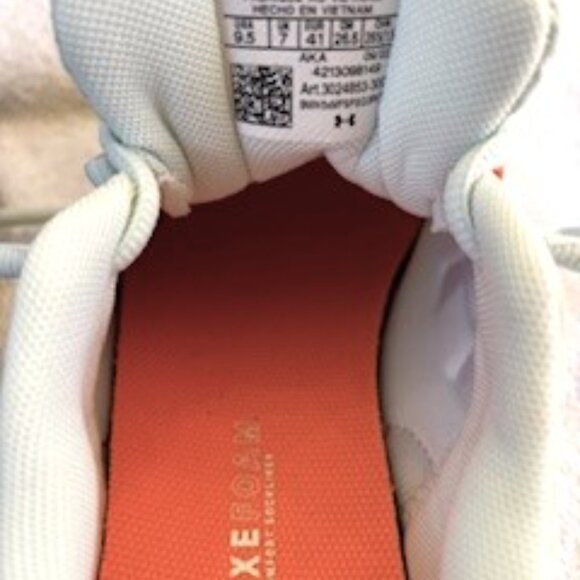 Under Armour "UA W Charged Assert 9 Marble" running shoes New in Box Size 9-1/2 - Picture 8 of 8